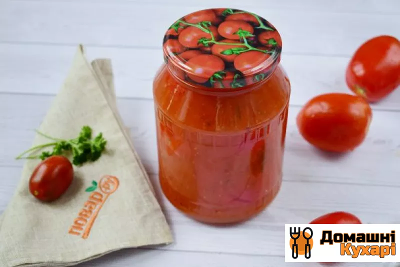 Рецепт Помідори в томатному соку
