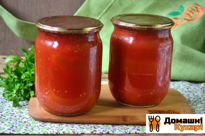 Рецепт Помідори в томатному соку на зиму