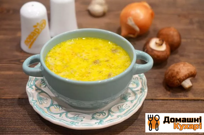 Рецепт ПП сирний суп
