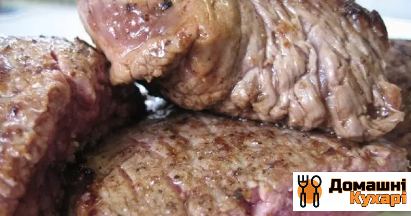 Рецепт Правильний стейк з яловичини