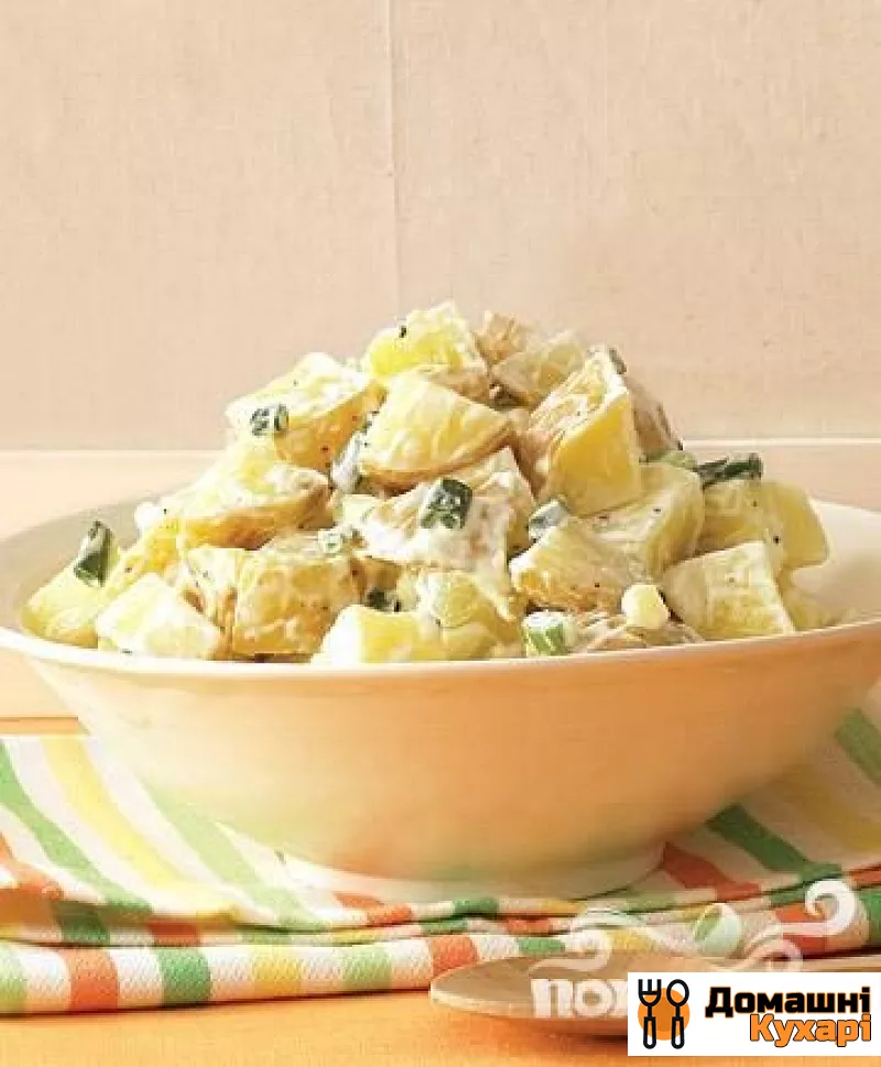 Рецепт Простий картопляний салат