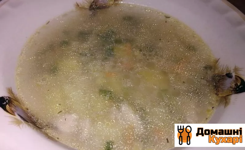Простий суп з вермішеллю