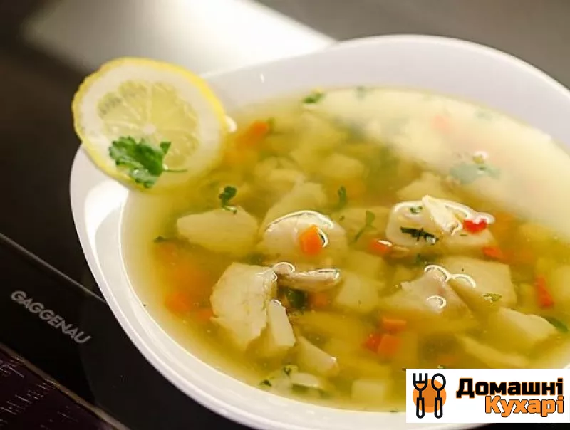 Рецепт Прозорий рибний суп