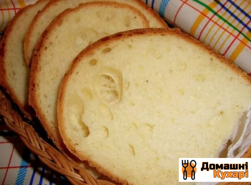 Рецепт Пшеничний хліб в хлібопічці
