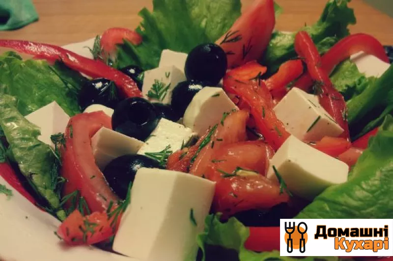 Рецепт «Грецький салат» з сиром «Fetaksa»