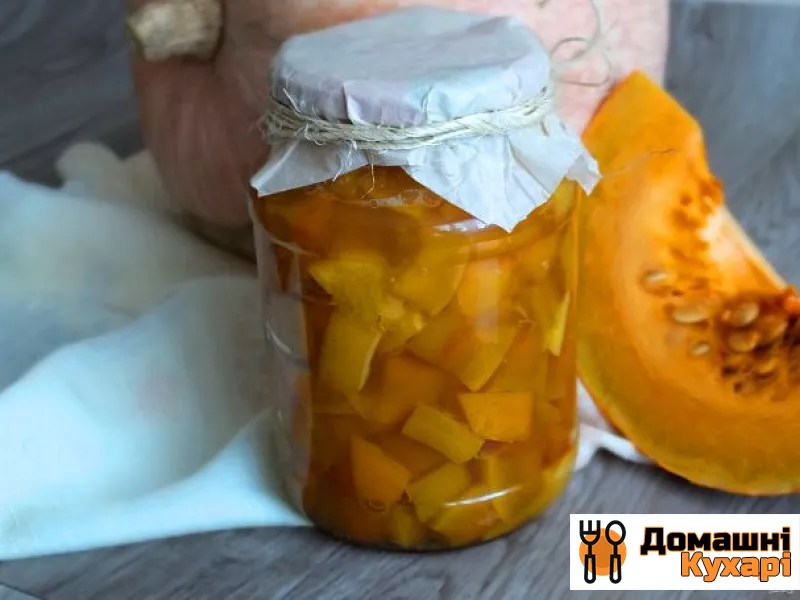 Рецепт «манго» з гарбуза