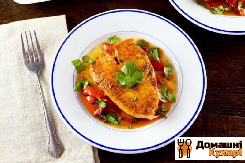 Рецепт Риба з соусом по-марокканські