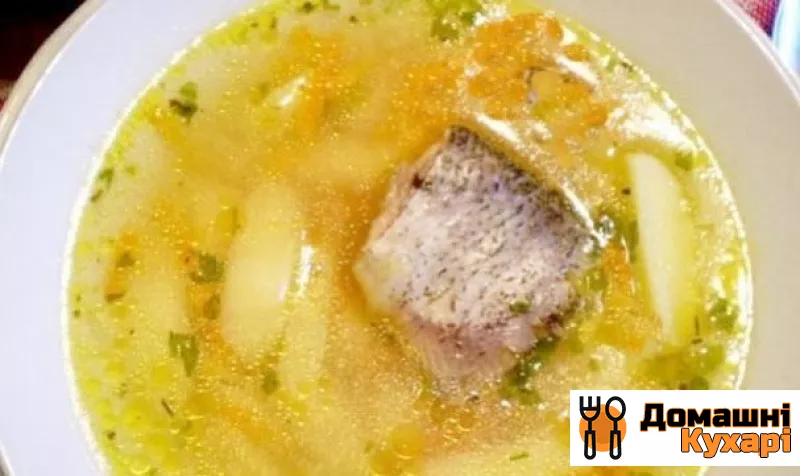 Рецепт Рибний суп з пшоном
