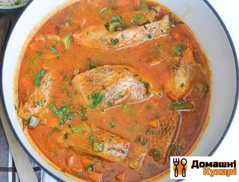 Рецепт Рибний суп з томатною пастою