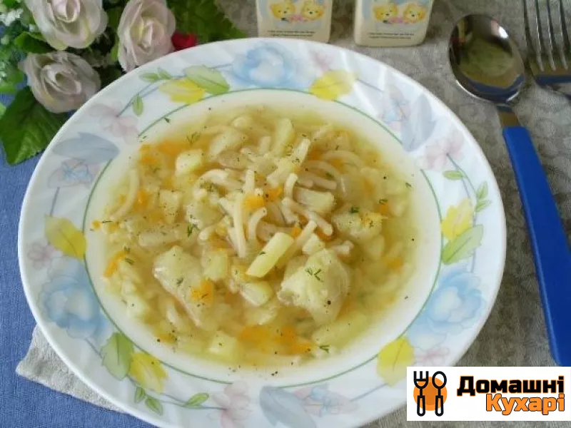 Рецепт Рибний суп з вермішеллю
