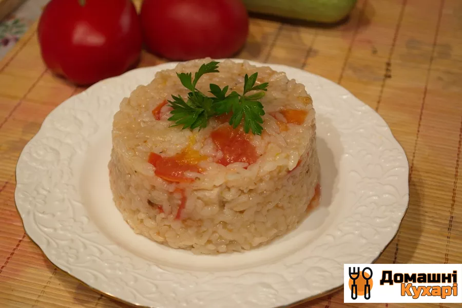 Рис з куркою і помідорами - фото крок 8