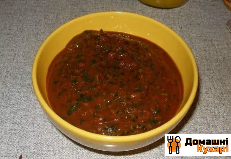 Рецепт Сацебелі з томатної пасти