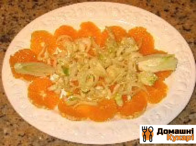 Рецепт Салат з апельсинів і фенхеля