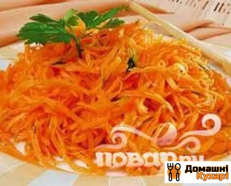 Рецепт Салат з хрусткою моркви і арахісу