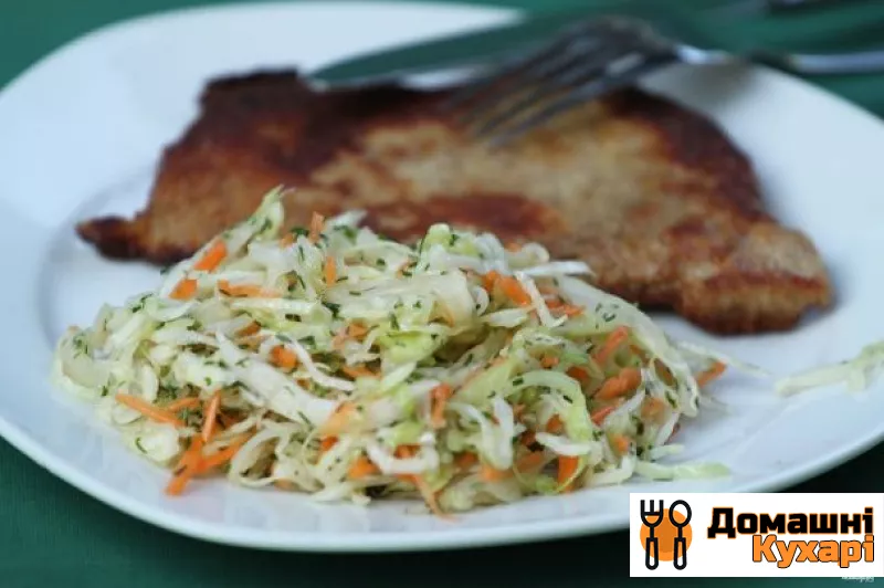 Рецепт Салат из капусты с морковью