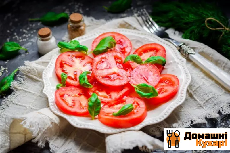 Рецепт Салат з помідорів по-пекінськи