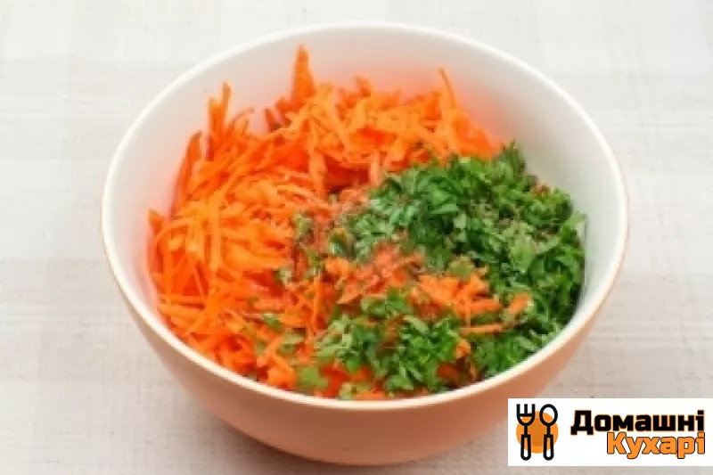 Салат зі свіжої моркви - фото крок 3