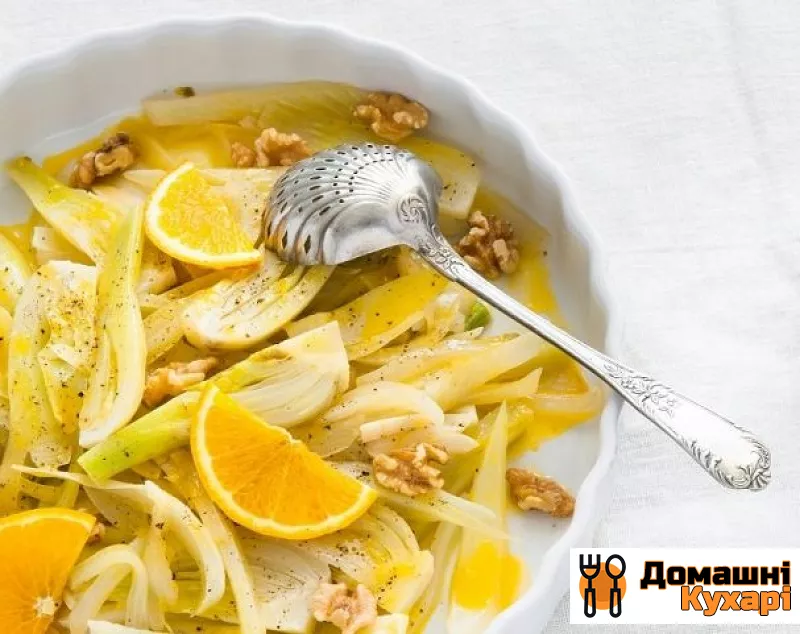 Рецепт Салат з фенхелем і апельсином