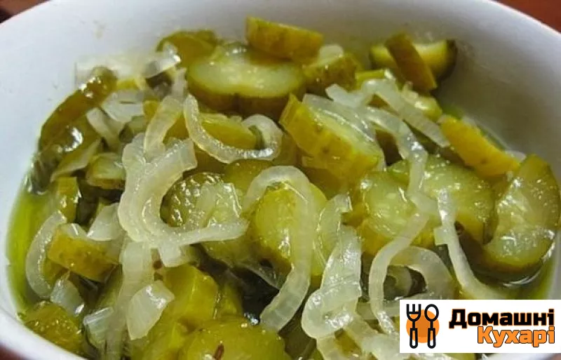 Рецепт Салат з огірками на зиму