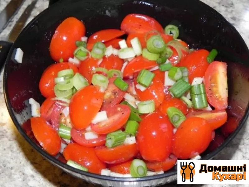 Рецепт Салат з помідорами чері