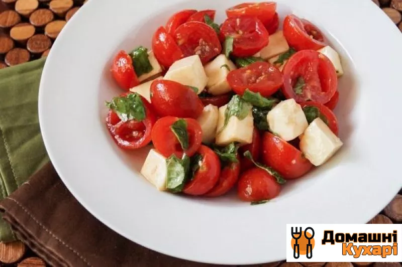 Рецепт Салат з томатами черрі