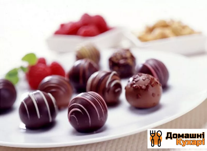 Рецепт Шоколадні цукерки
