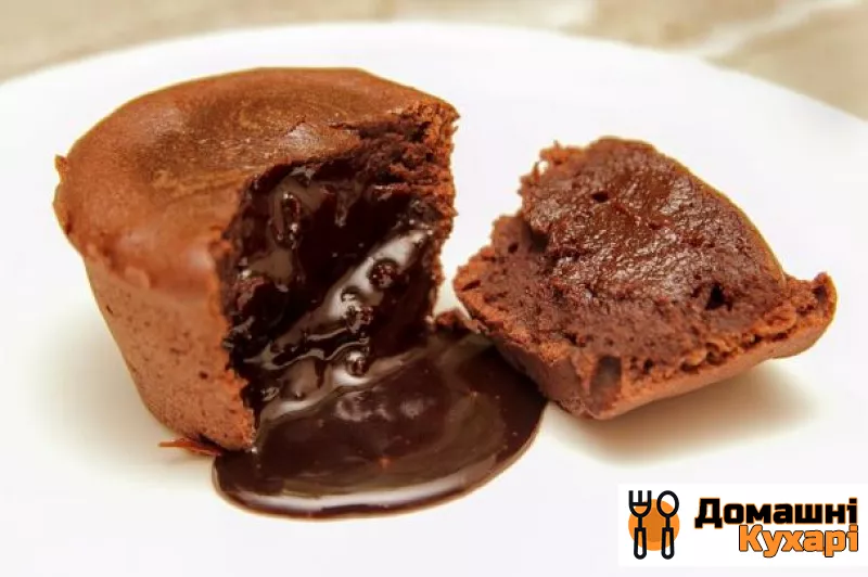 Рецепт Шоколадні мафіни з начинкою