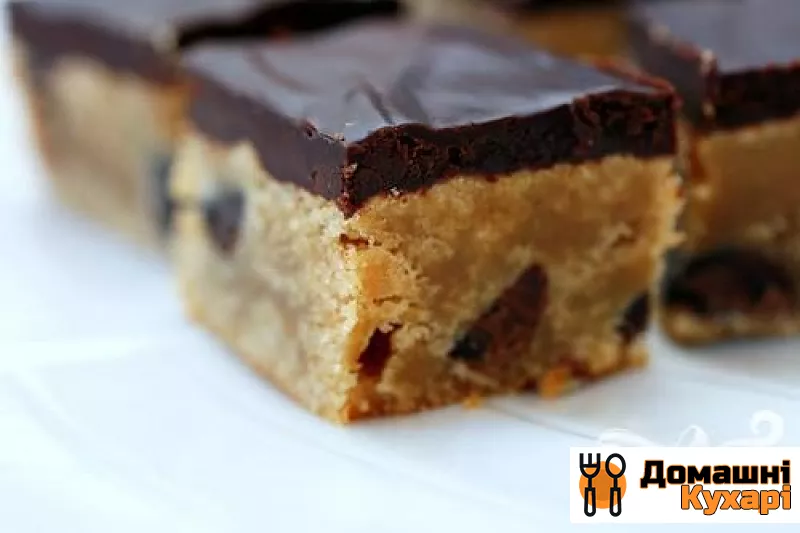 Рецепт Шоколадні тістечка з арахісовим маслом та горіхами пекан