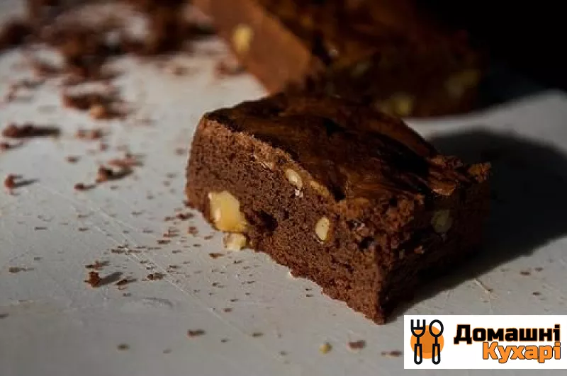Рецепт Шоколадні тістечка з волоськими горіхами