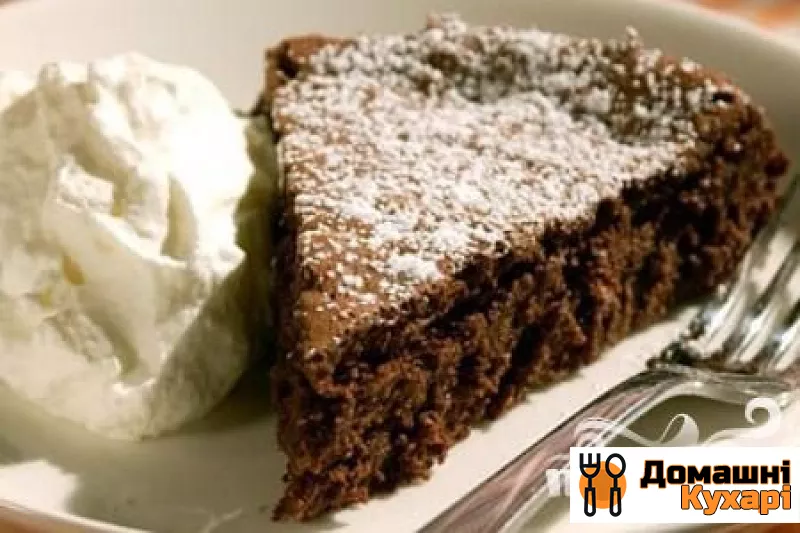 Рецепт Шоколадний пиріг без борошна