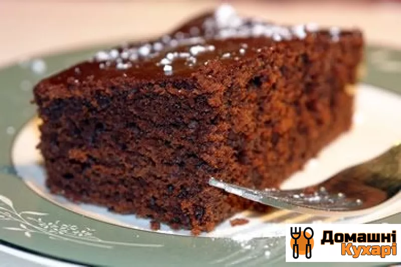 Рецепт Шоколадний пиріг на швидку руку
