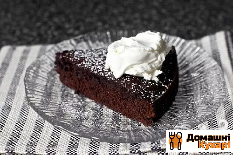 Рецепт Шоколадний пиріг з маскарпоне