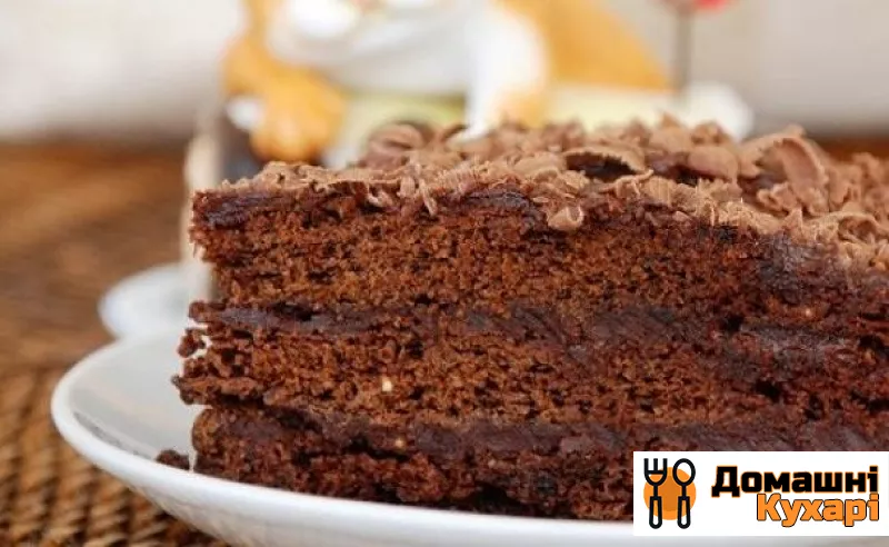 Рецепт Шоколадний торт на швидку руку