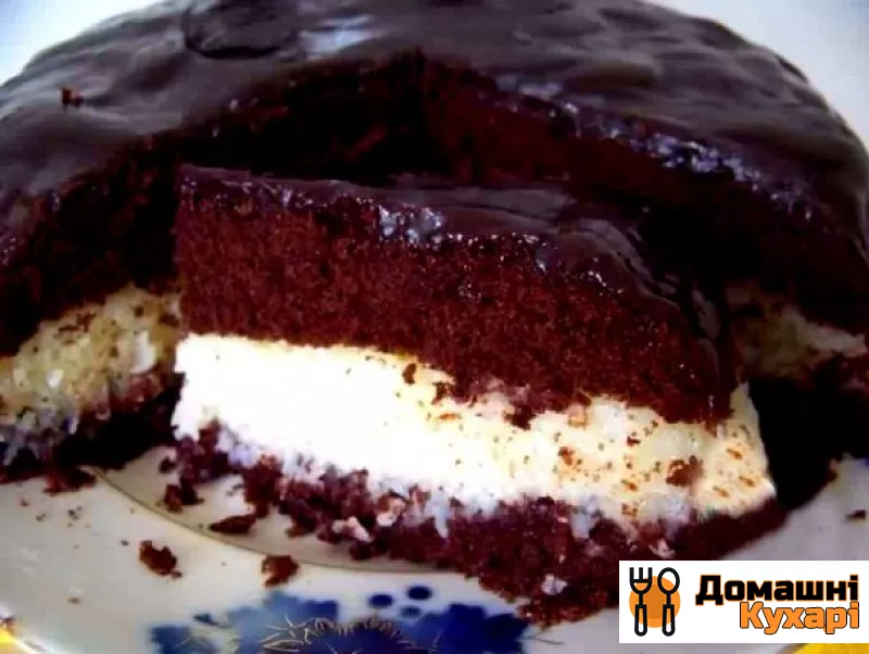 Рецепт Шоколадний торт з кокосовою стружкою