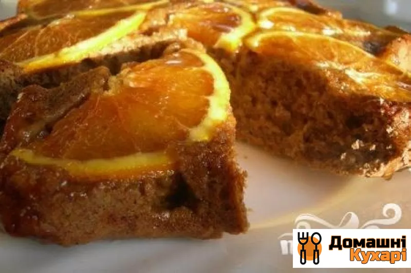 Рецепт Шоколадно-апельсиновий пиріг