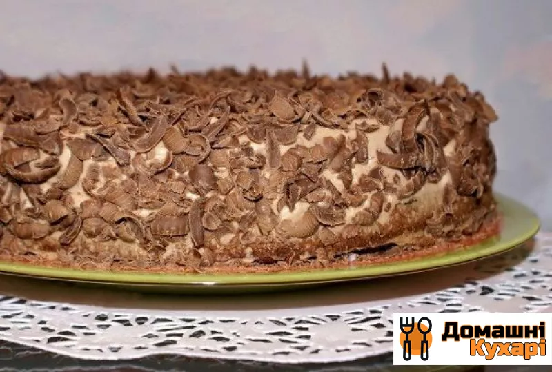 Рецепт Шоколадно-сирний торт