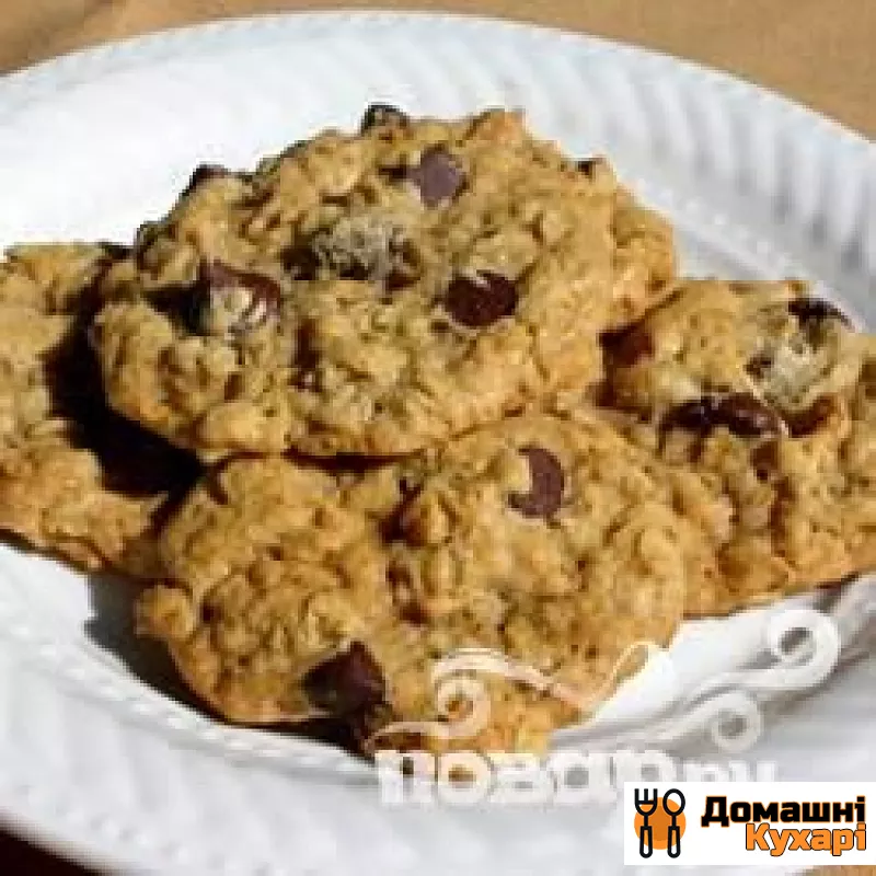 Шоколадне печиво «мушлі»