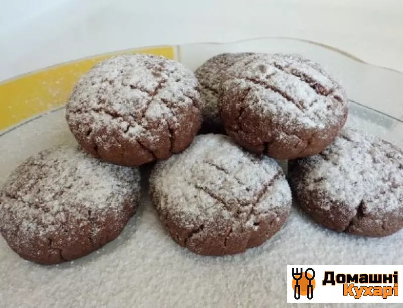 Рецепт Шоколадне печиво з какао