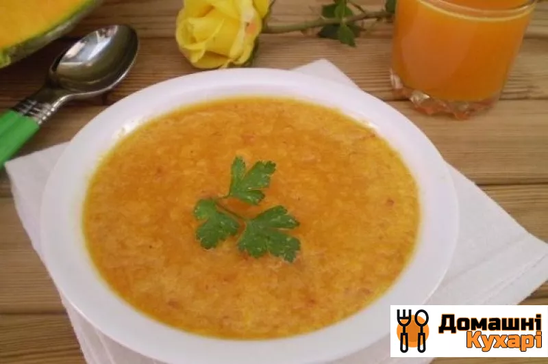 Рецепт Сироедческій гарбузовий суп