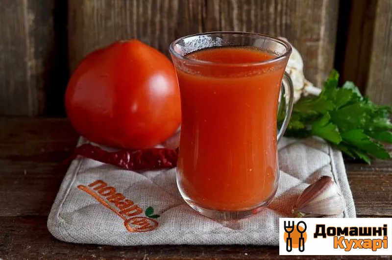 Рецепт Сік з помідорів на зиму