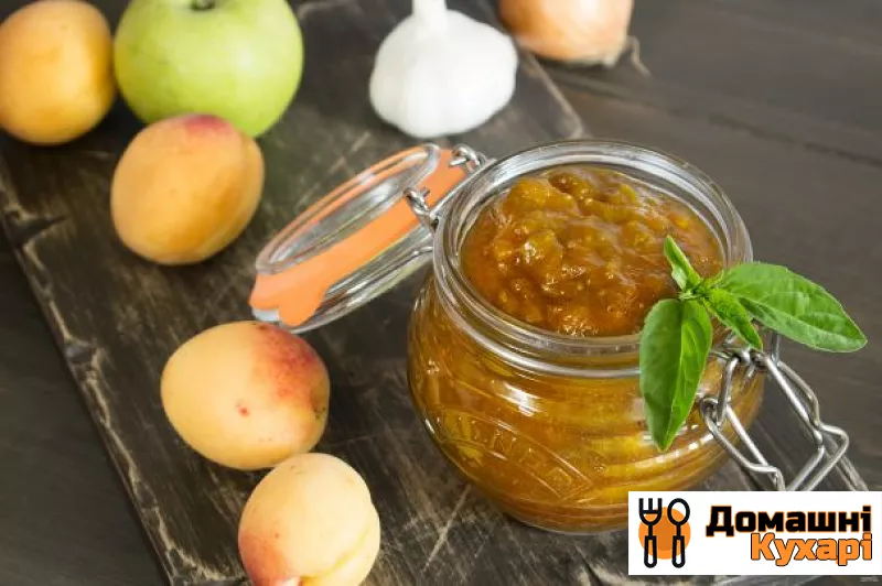 Рецепт Соус з абрикосів і яблук