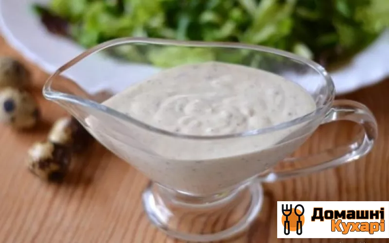 Рецепт Соус з йогурту для салату