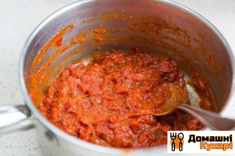 Рецепт Соус з помідорів