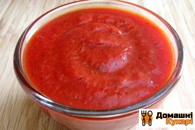 Рецепт Соус з солоних помідорів