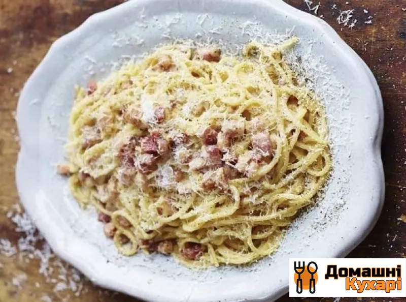 Спагеті «Карбонара» (класичний рецепт)