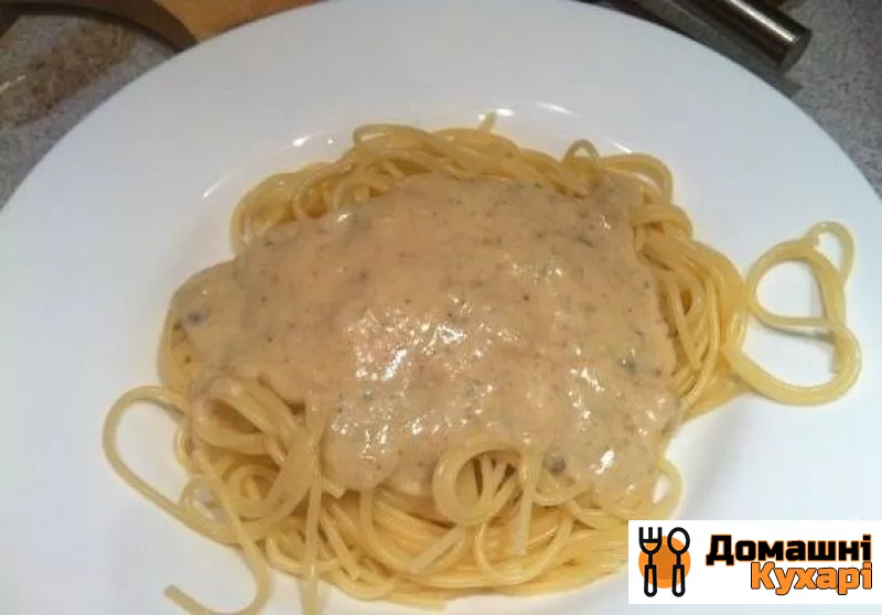 Спагеті з сиром «під блюз»