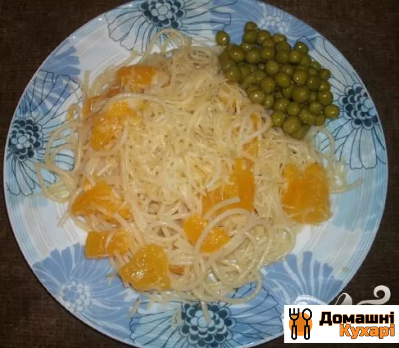Рецепт Спагеті з гарбузом і імбиром