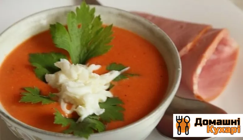 Рецепт Суп-пюре з томатів