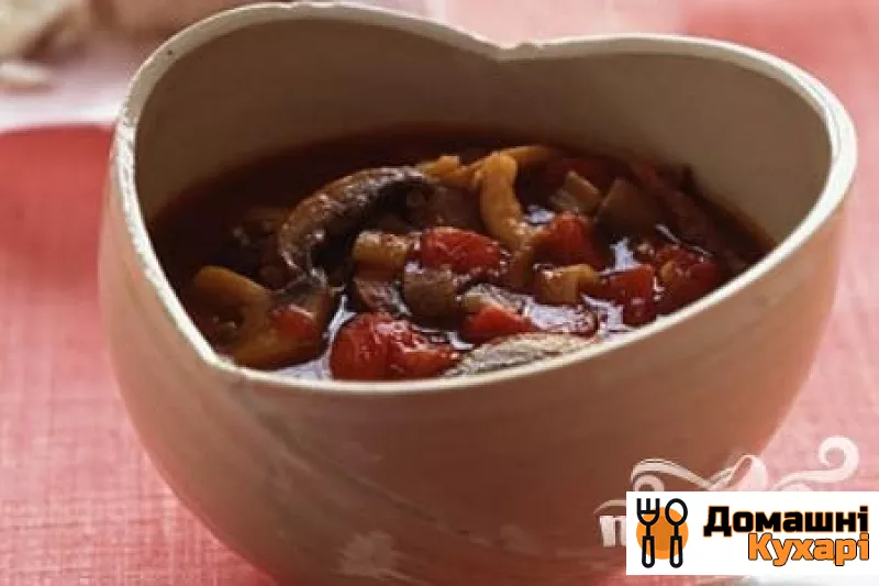 Рецепт Суп з грибів і помідорів