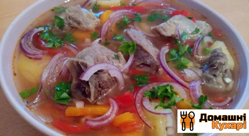 Суп «Şurpa» з баранини